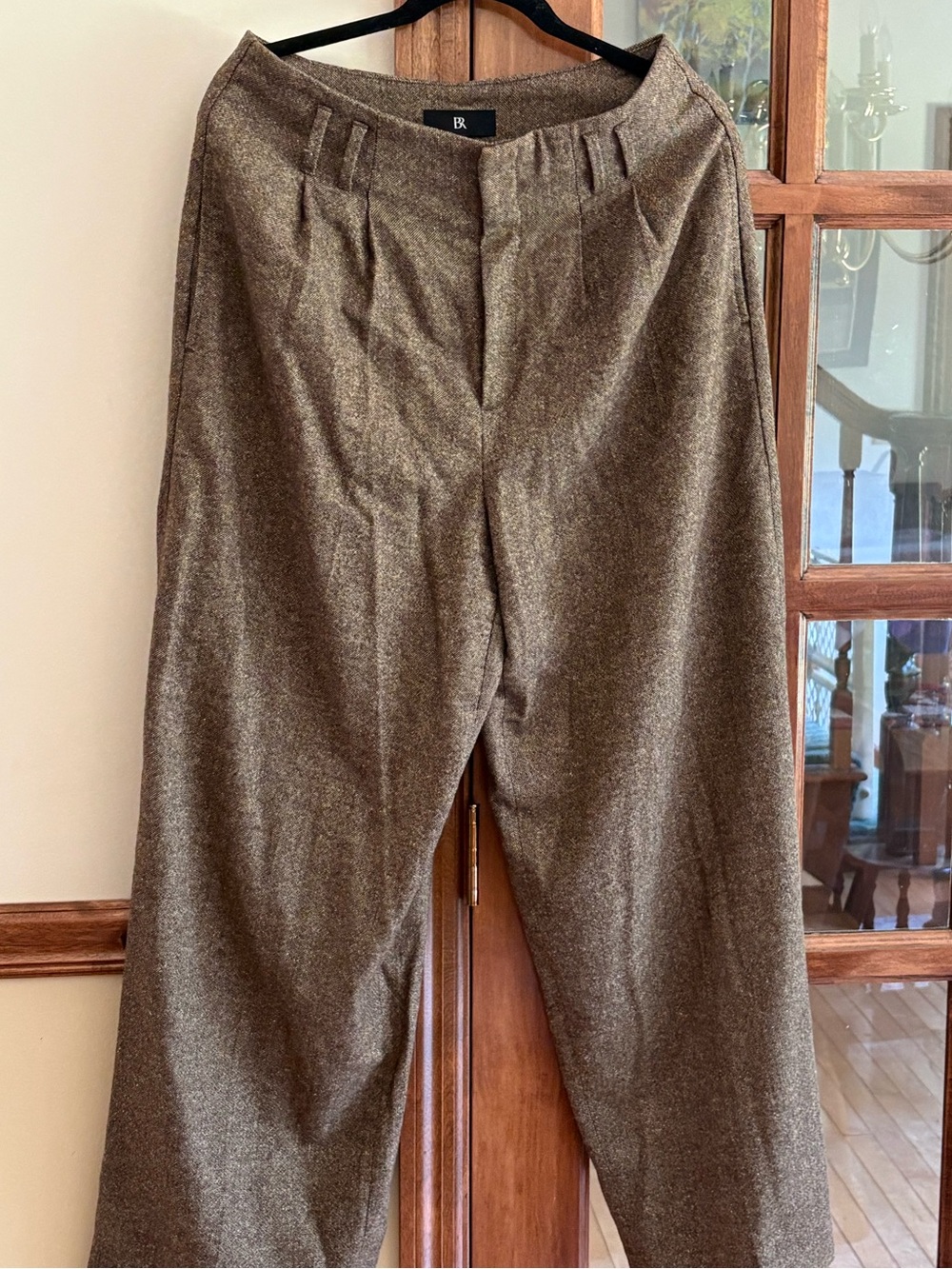 Banana Republic Brown Wool Blend Pants size 10